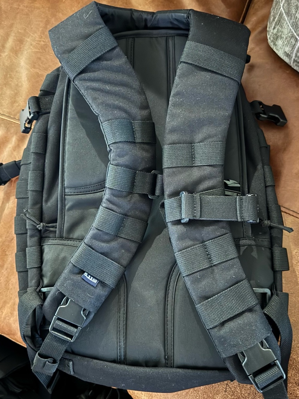 5.11 RUSH 2.0 black backpack with molle system and laptop sleeve EXCELLENT - Picture 3 of 8